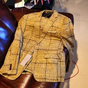 Men's suit jacket 44reg pants waist 36 length 32